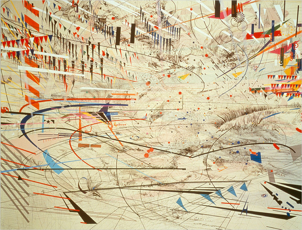 internationell nutidskonst; Julie Mehretu