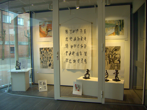 vårutställning av elevalster, Kulturhuset Blå Stället, våren 2015